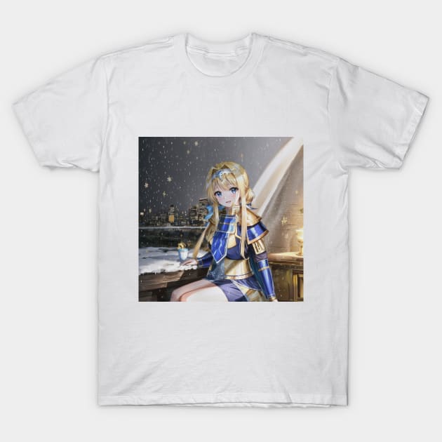 alice in snow T-Shirt by WabiSabi Wonders